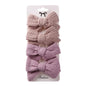 4Pcs Baby Bows Hair Clips Cotton Linen Hairpins for Girls
