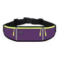 Lightweight Running Waist Bag with 3 Waterproof Pockets – Phone & 350ml Water Bottle Holder, Reflective, 41×11 cm (16.1×4.3 in)