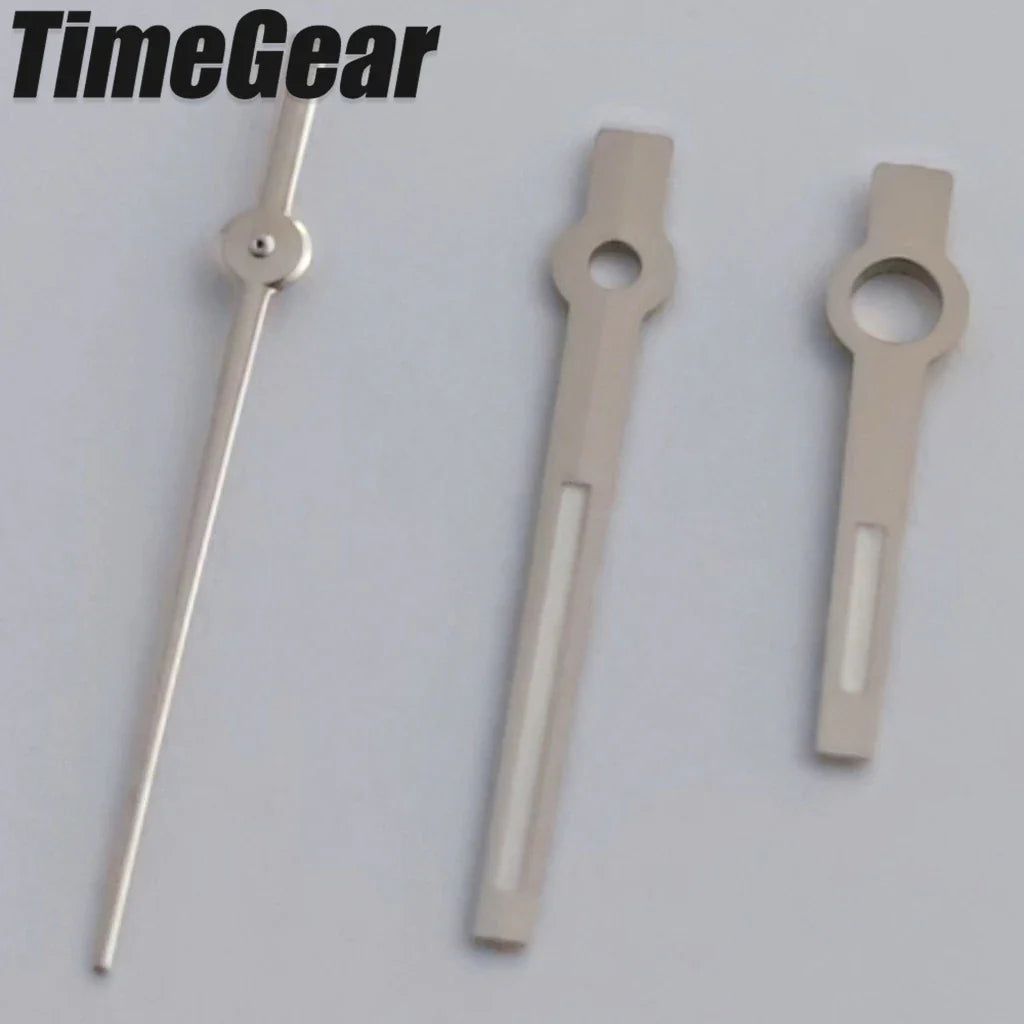 C3 Green Luminous Watch Hands Set for NH Series & Compatible Automatic Movements — 12.5 × 12 × 8 mm (0.49 × 0.47 × 0.31 in)
