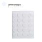 100-Pack Pre-Waxed Cotton Candle Wicks with Metal Sustainer Tabs — 2.5–20 cm (1–7.9 in) Smokeless DIY Candle Making