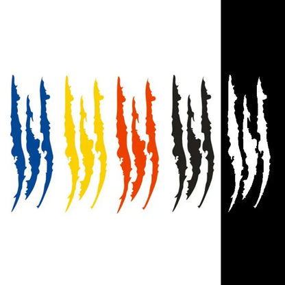 Reflective Monster Claw Scratch Car Sticker - Waterproof Vinyl Decal for Auto Exterior