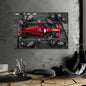 Classic, F1 Michael Schumacher Racing, Wall Art, HD Canvas Print Poster, Home Living Room Bedroom, Club Decoration