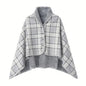 Wearable Blanket Shawl – Flannel Lazy Office Wrap