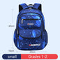 Starry Sky Kids Backpack - Waterproof School Bag for Boys & Girls, Polyester Book Bag