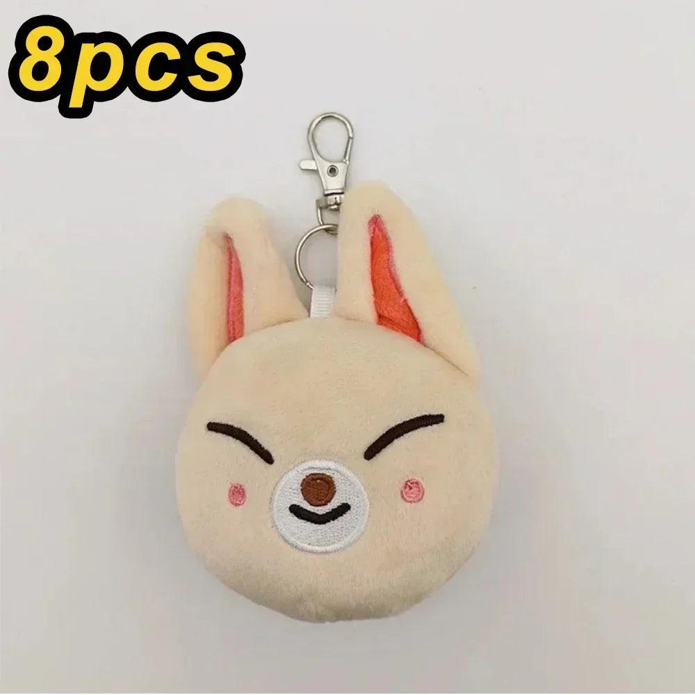 Kawaii 23 cm (9.1 in) Plush Stuffed Animal, Cute Cartoon Companion Toy & Room Decor Gift