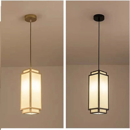 New Chinese Pendant lights for Living Room Dining Room Aisle Entrance Fabric Light Fixtures for Celling Chandelier Modern