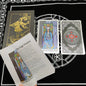 Classical Gold Foil Waterproof Tarot Cards With Megnet Box As Special Gift