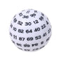 100-Sided D100 Acrylic Dice 48mm / 1.89in Polyhedral RPG Tabletop Game Accessory
