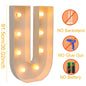 91.5CM Giant Letter Led Light Frame Box Baby Shower 1st Birthday Wedding Party Decor Christmas DIY Name Balloon Filling Box