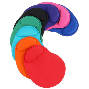 Ergonomic Wrist Rest Mouse Pad 9.1 x 7.1 in (23 x 18 cm) Non-Slip Wrist Support for PC & Laptop