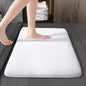 Super Absorbent Coral Velvet Bathroom Mat – Non-Slip Door & Floor Mat