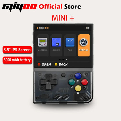 Portable Retro Handheld Game Console 3.5-inch (8.9 cm) IPS Screen Linux Classic Gaming Emulator - Kids Gift