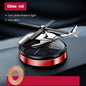Solar Helicopter Propeller Car Air Freshener Decorative Aromatherapy Diffuser for Car Interior