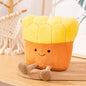 Cartoon Egg and Toast Plush Pillow Breakfast Stuffed Doll Cute Food Plush Gift