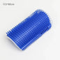 Cat Massage Brush & Hair Remover – Self-Grooming Wall Corner Comb for Cats | Detachable, Easy-Clean Pet Massage Tool