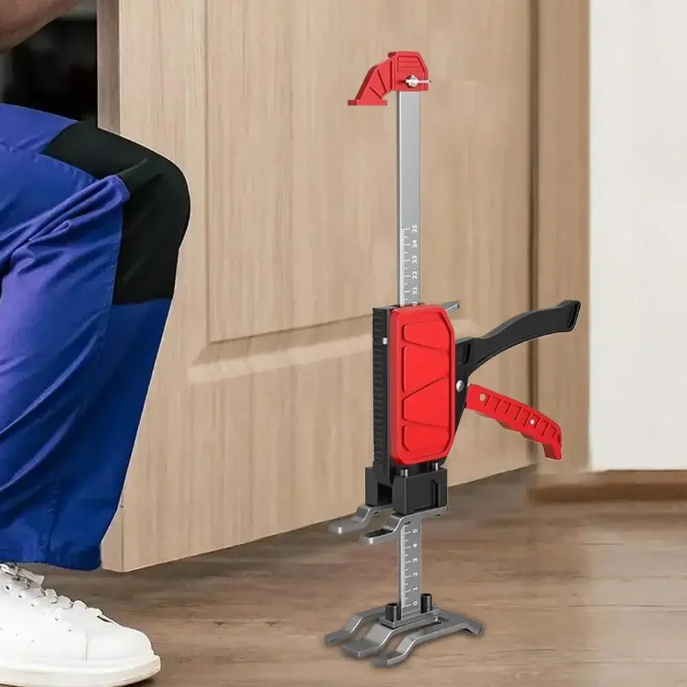 Adjustable lifting tool for cabinet installation