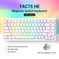 75% Magnetic-Switch Mechanical Gaming Keyboard, 83-Key Hot-Swap Wired - 8K Polling, 0.005mm Rapid Trigger, ARGB