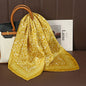 Luxury Satin Silk Square Scarf – Shawl, Hijab & Fashion Wrap 2023