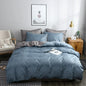 Microfiber Duvet Cover Set – Solid Color 2/3‑Piece Bedding with Pillowcases (Twin/Full/Queen/King/EU)