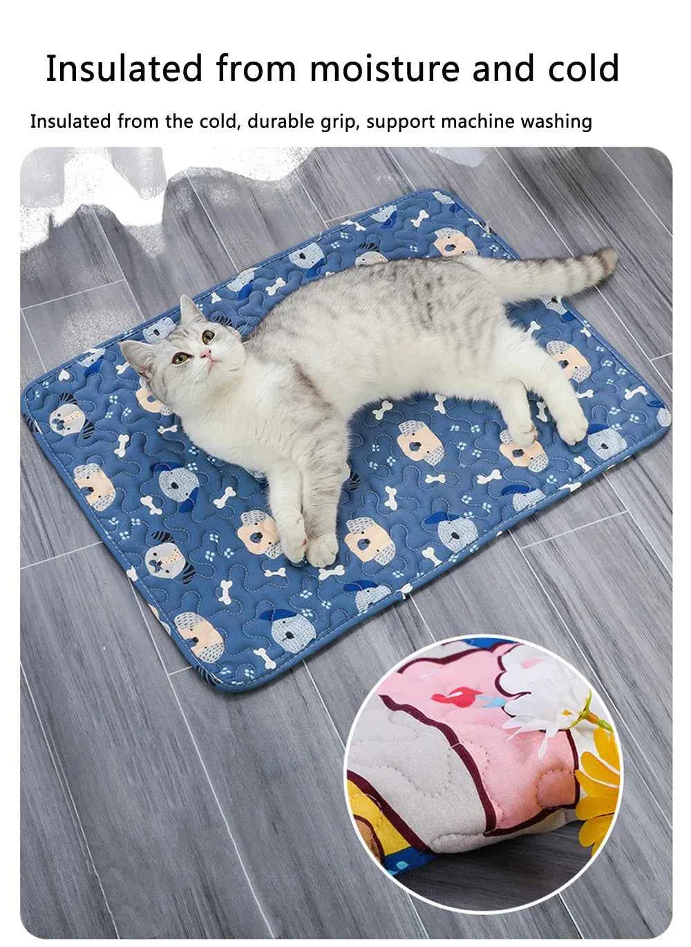 Cooling Pet Mat – Moisture-Proof Sofa Cushion