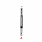 HSS Self-Centering Hinge Drill Bit for Door & Cabinet 1pc 5/64–1/4 in (2.0–6.3 mm) Wood Reaming & Countersink Tool