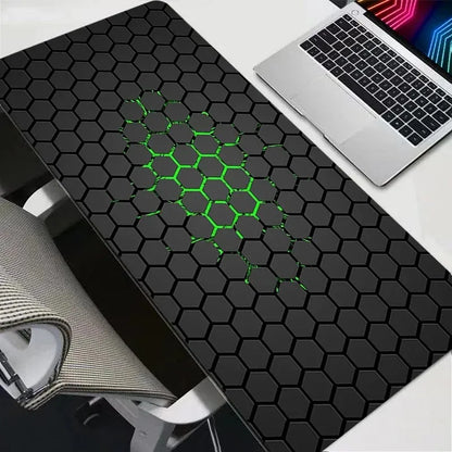 Hexagon Pattern Gaming Mouse Pad, 3 Sizes