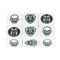 6-Pack 16mm D6 Game Dice - Transparent, Opaque & Marble Colors for Board Games & Tabletop RPGs