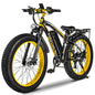 Adult Electric Fat Tire Bike 26-inch (66 cm), 1000W Motor (up to 1500W peak), 34 MPH (55 km/h), 60‑Mile Range, 4.0-inch Tires
