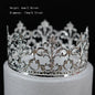 Rhinestone Crown Baking Cake Topper Headwear Decoration Children's Hair Accessories Princess Wedding Birthday Party Supplies New