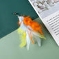 Interactive Cat Feather Toy Refill Kit – Feather Birds, Faux Worm & Foam Ball with Bell for Kittens