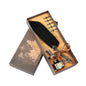 Retro Feather Dip Pen Calligraphy Set with Ink, 5 Nibs & Wax Seal Kit – Quill Writing Set for Stationery, Crafts & Gifts
