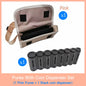 Multi-Pocket Waist Cash Bag with Euro Coin Dispenser Waiter & Cashier Coin Organizer
