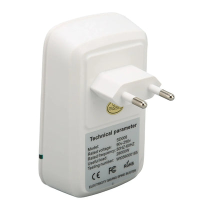 4-Pack Smart Power Saver Box AC 90-240V, Flame Retardant Energy Saving Device for Home