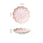 Japanese Style Ceramic Sushi & Sashimi Plate - Retro Kiln Glaze Mini Dipping Dish 11 x 11 x 3.1 cm (4.3 x 4.3 x 1.2 in)