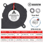 50mm (50x50x15mm) Brushless Dual-Ball Bearing Cooling Fan – 2-Pin/USB, 5V/12V/24V Turbo Blower for 3D Printers & Electronics