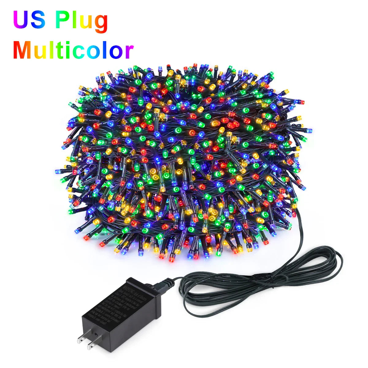 Waterproof LED Fairy String Lights — White, Warm White & Multicolor (IP65) for Curtains, Weddings & Party Lighting