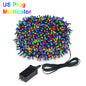 Waterproof LED Fairy String Lights — White, Warm White & Multicolor (IP65) for Curtains, Weddings & Party Lighting