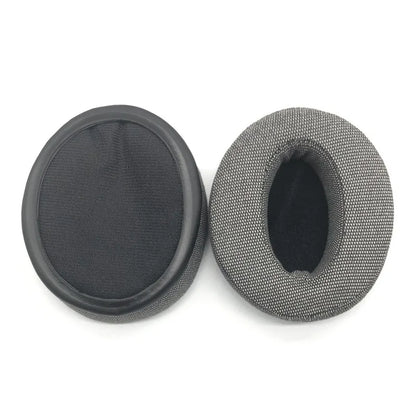 Replacement Memory Foam Ear Pads for Over-Ear Headphones - Soft Leather Ear Cushions, Self-Adhesive (1 Pair)