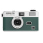 Reusable 35mm Film Camera — Classic Travel Point-and-Shoot with Built-In Flash, Yellow or Night Green