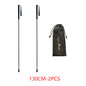 Ultralight Carbon Fiber Trekking Poles 5-Section Folding Anti-Shock Hiking and Walking Sticks 110/120/130 cm (43/47/51 in)