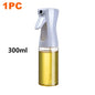 Oil Spray Bottle & Oil Brush — Nebulizing Kitchen Mister, 200/300/500 ml (6.8/10.1/16.9 fl oz) for Cooking, BBQ & Baking