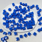 50-Pack 8mm Acrylic Cube Dice (0.31in) – 25 Translucent Colors Clear Game Pieces for Board Games & Crafts