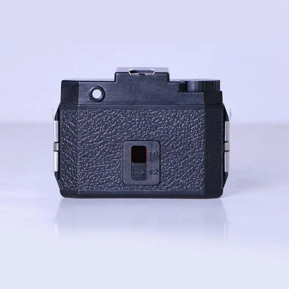 120 Medium Format Retro Lomo Film Camera - Manual Point & Shoot with Flash (Black)