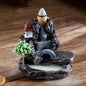 Waterfall Backflow Incense Burner Aromatherapy Incense Holder and Zen Home Censer