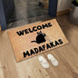 VIKAMA Cartoon Ins Style Crystal Velvet Anti-fouling Floor Mat Home Porch Absorbent Anti-slip Kitchen Floor Mat