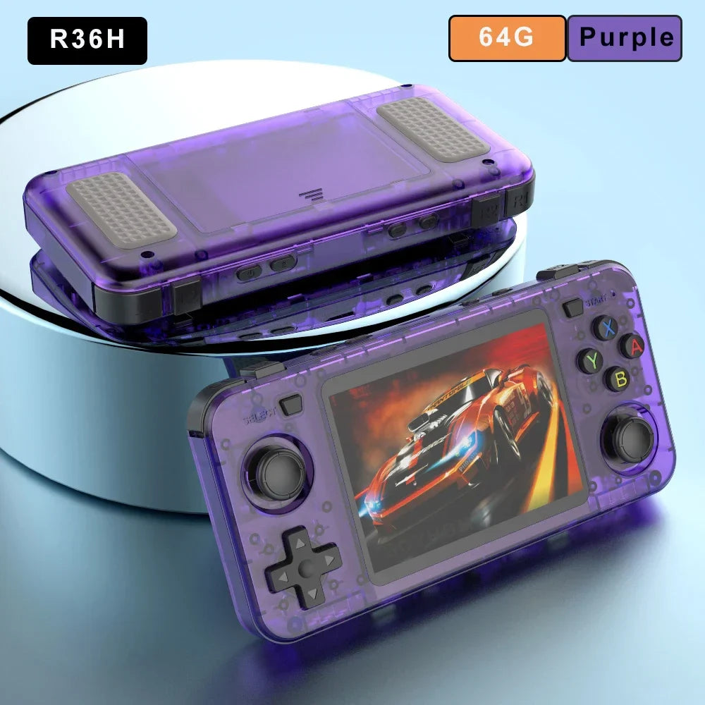 Handheld Retro Game Console 3.5-inch (8.9 cm) IPS Screen | Linux OS | 3000 mAh Battery | 64GB Storage | 10,000+ Classic Games