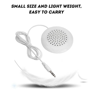 DIY Pillow Speaker 3.5mm Mini Stereo Portable Speaker for MP3, Phone, CD Players
