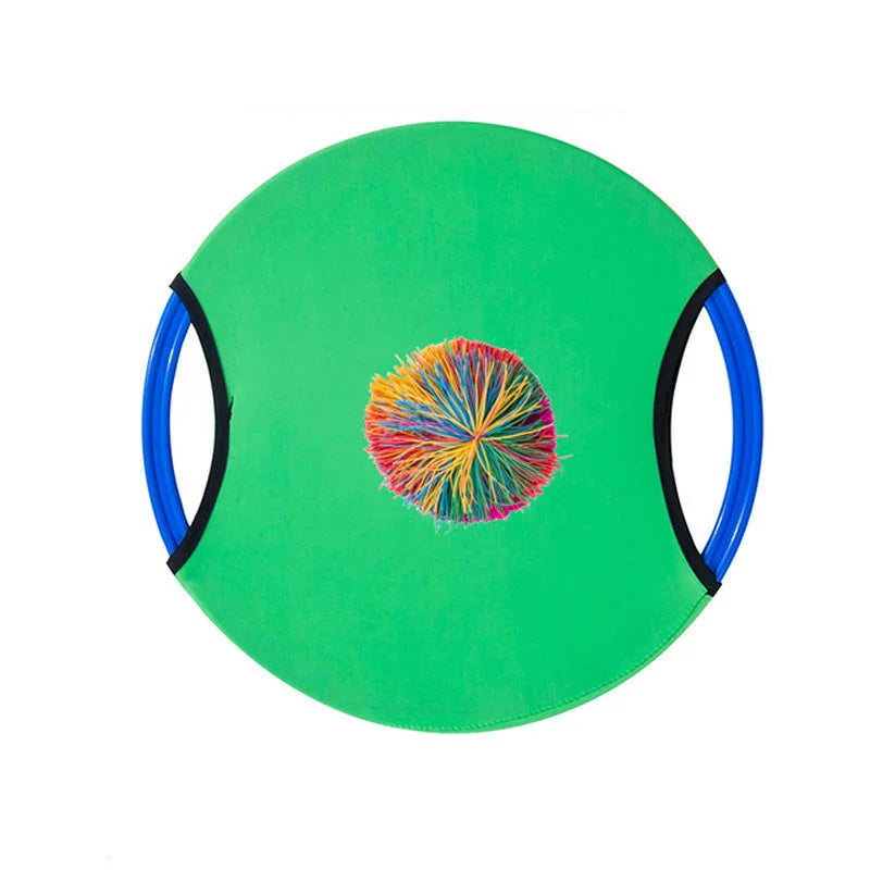 Bouncy Paddle Toss & Catch Game – Paddle Ball Set 35 x 35 cm (13.8 x 13.8 in) for Kids & Family, Beach Backyard Party Favors