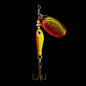 Rotating Metal Spinner Fishing Lure 9.1g 7cm – Sequin Hard Bait with Treble Hook for Bass, Pike, Carp & Trout
