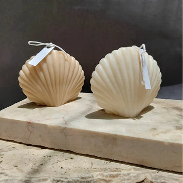 3D Shell Silicone Candle Mold 1‑Pack for DIY Scented Candles, Wax & Clay Crafts